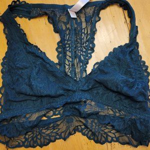 Victoria's Secret emerald green large bralette